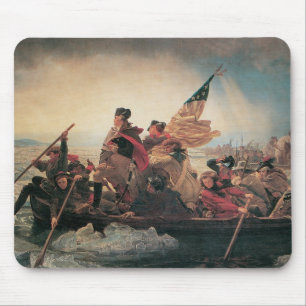 Washington überquert den Delaware von Emanuel Leut Mousepad