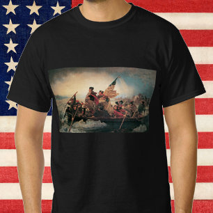 Washington überquert den Delaware von Emanuel Leut T-Shirt