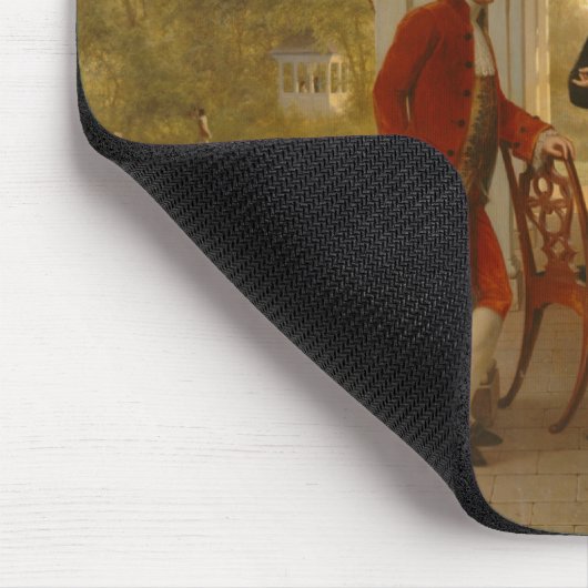 Washington und Lafayette beim Mount Vernon Mousepad (Ecke)