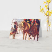 Washington und Lafayette im Valley Forge Karte (Gelbe Blume)