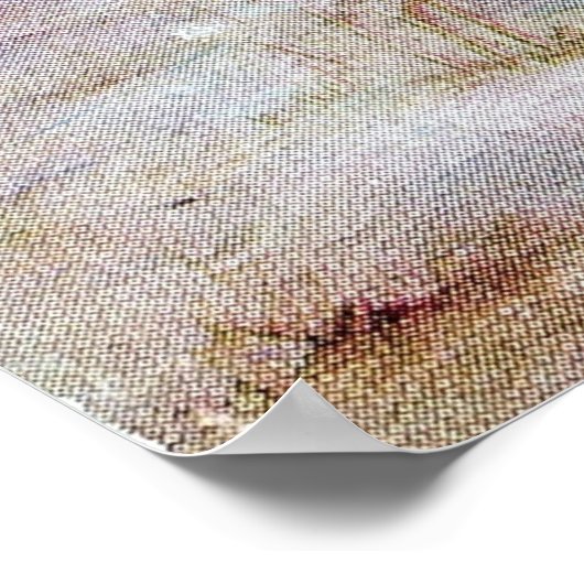 Washington und Lafayette im Valley Forge ~ Poster (Ecke)