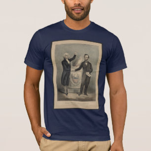 Washington und Lincoln T-Shirt