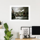 Washington und seine Generäle Poster (Heimbüro)
