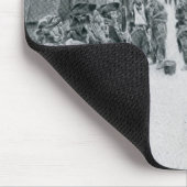 Washington und Steuben an der Tal-Schmiede Mousepad (Ecke)