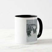 Washington und Steuben an der Tal-Schmiede Tasse (VorderseiteRechts)