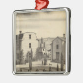 Washington-Uni, Calif Silbernes Ornament (Links)