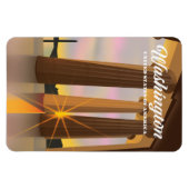 Washington USA Magnet (Horizontal)