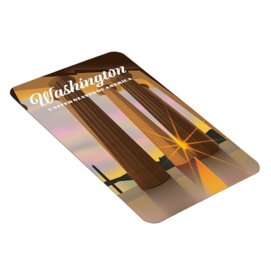 Washington USA Magnet (Rechte Seite)
