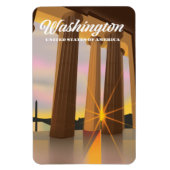 Washington USA Magnet (Vertikal)
