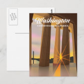 Washington USA Postkarte (Vorne/Hinten)