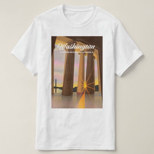 Washington USA T-Shirt (Design vorne)