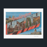 Washington, Utah - Große Buchstabenszenen Postkarte<br><div class="desc">Washington,  Utah - Large Letter Scenes - Washington,  UT wurde 1941 gegründet. Dieses Bild zeigt Szenen aus Washington,  UT.</div>