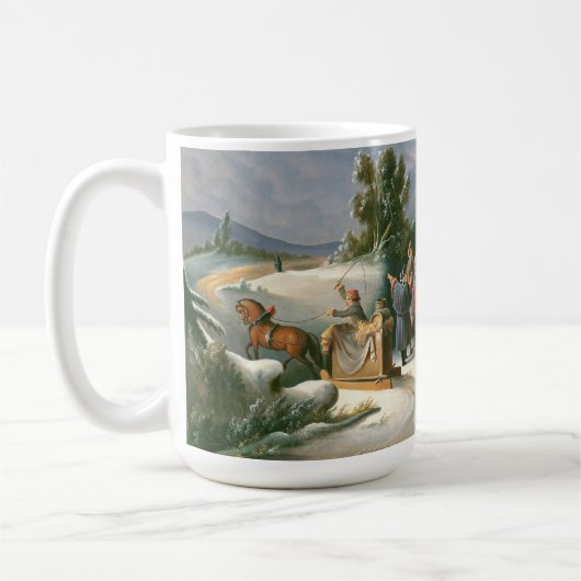 WASHINGTON VALLEY FORGE Vintage Kunst Tasse (Links)