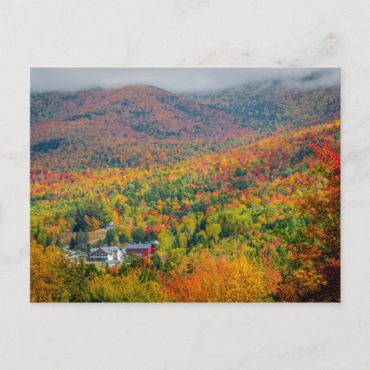 Washington Valley im Herbst Postcard Postkarte (Vorderseite)