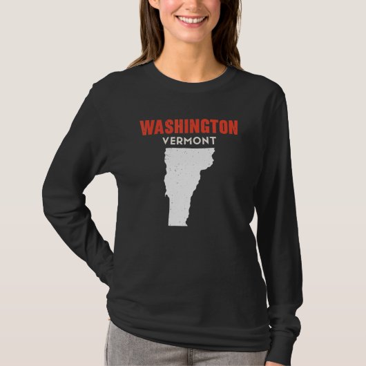 Washington Vermont USA State America Travel Vermon T-Shirt (Vorderseite)