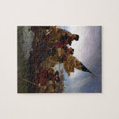 Washington Vintage US Kunst, das des Delawares - Puzzle (Horizontal)