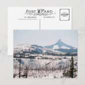 Washington vom Santiam Pass aus Postkarte (Vorne/Hinten)