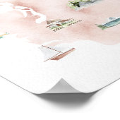 Washington Wanderlust Sehenswürdigkeit Map Poster (Ecke)