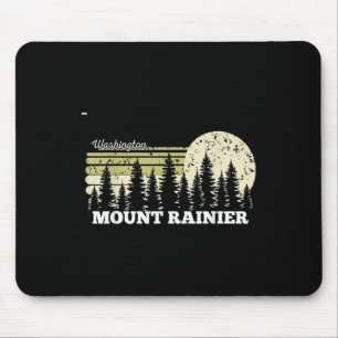 Washington Wandern Mount Rainier Bäume Natur Wald Mousepad