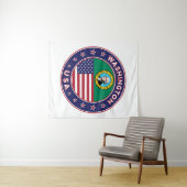 Washington Wandteppich (Beispiel (Horizontal))
