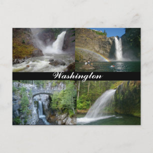 Washington Wasserfälle Postkarte