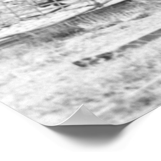 Washington Water Power Co. Trolly Poster (Ecke)