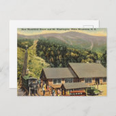 Washington, Weiße Berge, New Hampshire Postkarte (Vorne/Hinten)
