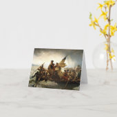 Washington, welches das Delaware - 1851 kreuzt Karte (Gelbe Blume)