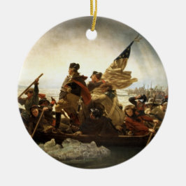 Washington, welches das Delaware - 1851 kreuzt Keramikornament