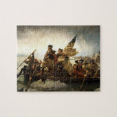 Washington, welches das Delaware - das Leutze Puzzle (Horizontal)