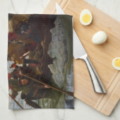 Washington, welches das Delaware durch Emanuel Küchentuch (Viertel Falte)