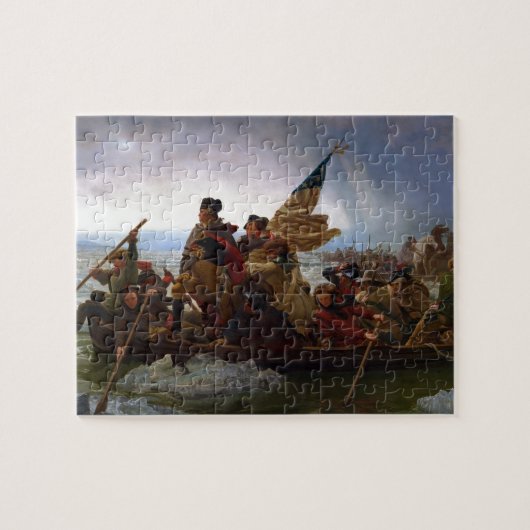 Washington, welches das Delaware durch Emanuel Puzzle (Horizontal)