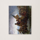 Washington, welches das Delaware durch Emanuel Puzzle (Vertikal)