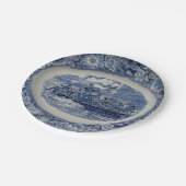 Washington, welches das Delaware ein La Wedgwood Pappteller (Schrägansicht)