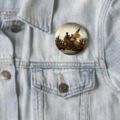 Washington, welches das Delaware kreuzt Button (Beispiel)