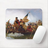 Washington, welches das Delaware kreuzt Mousepad (Mit Mouse)