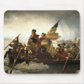 Washington, welches das Delaware kreuzt Mousepad (Vorne)