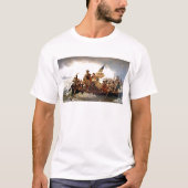 Washington, welches das Delaware kreuzt T-Shirt (Vorderseite)