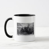 Washington, welches das Delaware kreuzt Tasse (Links)