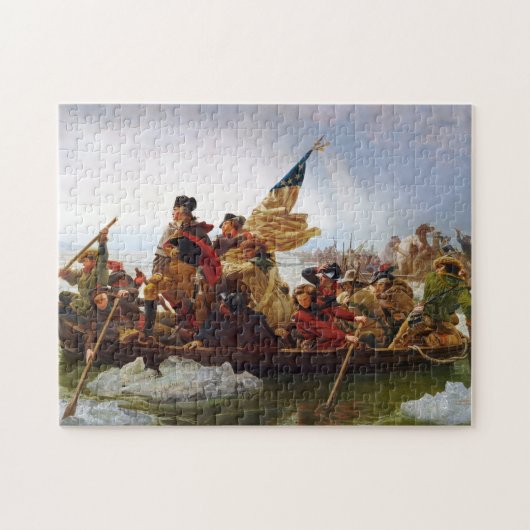 Washington, welches das Delaware-Puzzlespiel Puzzle (Horizontal)