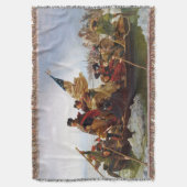 Washington, welches die Delaware-Wurfs-Decke Decke (Vorderseite Vertikal)