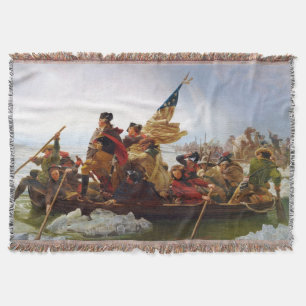 Washington, welches die Delaware-Wurfs-Decke Decke