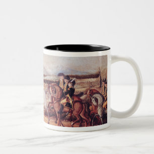 Washington, welches die Western-Armee wiederholt Zweifarbige Tasse