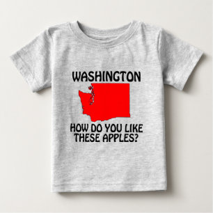 Washington - Wie gefallen dir diese Äpfel? Baby T-shirt
