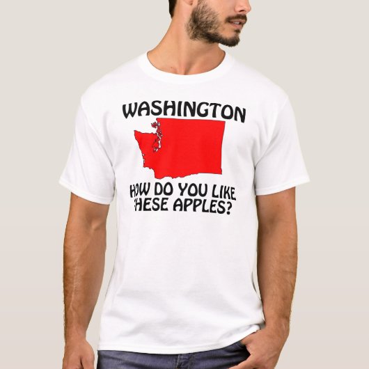 Washington - Wie gefällt dir diese Äpfel? T-Shirt (Vorderseite)