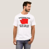Washington - Wie gefällt dir diese Äpfel? T-Shirt (Vorne ganz)
