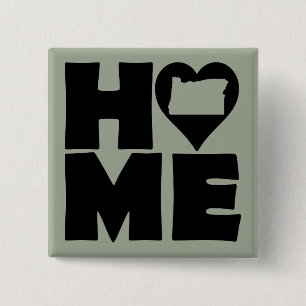 Washington Zuhause Heart Staat Button Abzeichen Bu