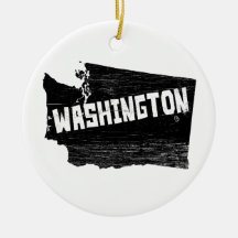 Washington-Zuhause-Vintage beunruhigte Karte
