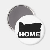 Washington Zuhause weg vom Staat Kühlschrankmagnet (Vorderseite/Rückseite)
