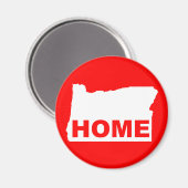 Washington Zuhause weg vom Staat Kühlschrankmagnet (Vorderseite/Rückseite)